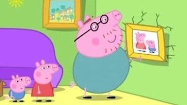 Daddy Puts Up a Picture