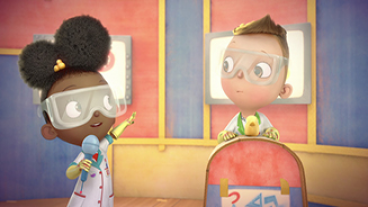 The Whiz Kid Quiz/Glitter-tastrophe